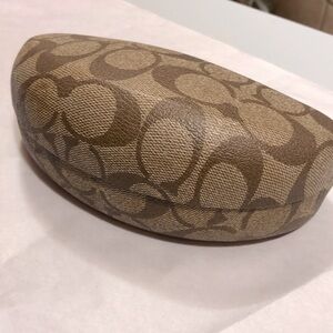 COACH Eyewear Case / Brown Clamshell